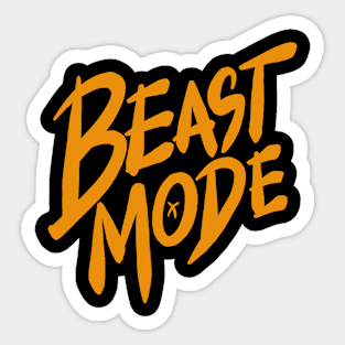 Beast Mode Sticker